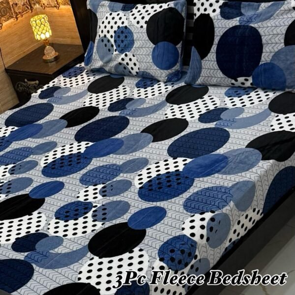3Pc Fleece Bedsheet