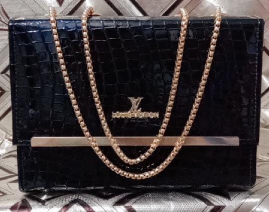 Double Chain Box Bag